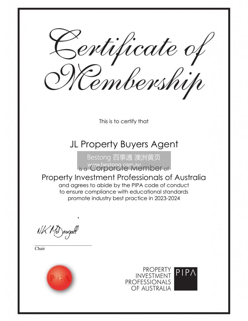 JL Property Buyers Agent 房产买家中 PIPA会员 商家 ID： B14466 Picture 3