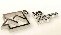 M5 Construction Company Logo