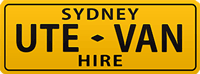 SYDNEY UTE VAN HIRE Company Logo
